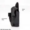 Glock 17 with Surefire X300 Ultra UB light IWB Holster optics cut