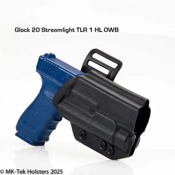 Glock 20 TLR1 HL OWB Holster Optics Cut