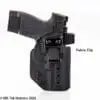 Smith Wesson MP Shield Optics IWB Holster for concealed carry with Fabric Clip or No Belt Needed