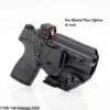Smith Wesson MP Shield plus 4 inch with Optics IWB Holster for concealed carry Adjustable Ride Height