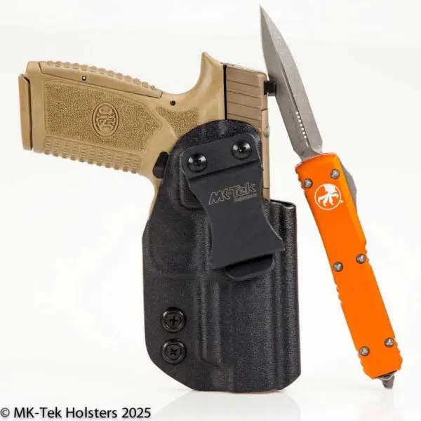 FN reflex XL with EDC knife