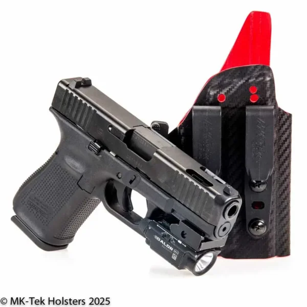 Glock 19 C V Olight Baldor IWB holster