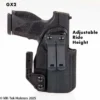 Taurus GX2 Holster for concealed carry DCC Clip and wing