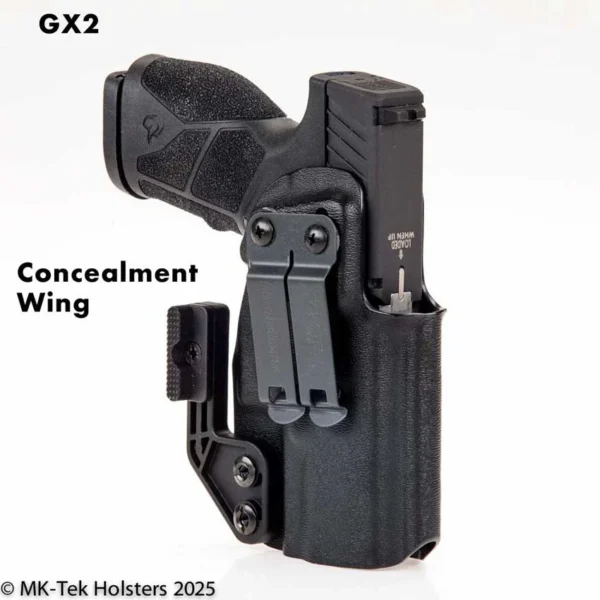 Taurus GX2 Holster for concealed carry DCC Clip and wing