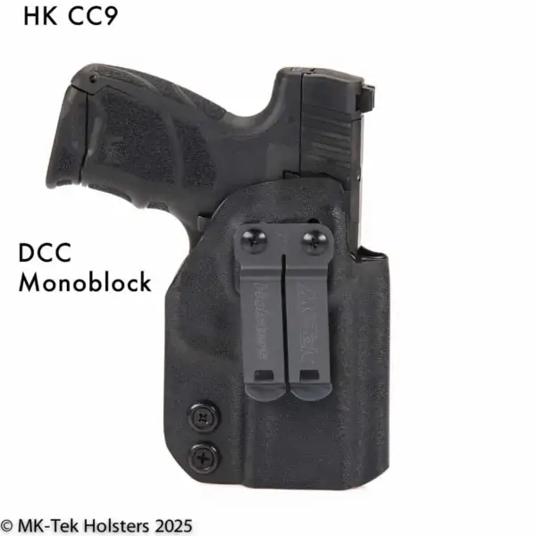 HK CC9 IWB Holster with DCC metal clip