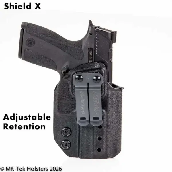 SW Shield X Holster with Tuck n Roll Optics Cut