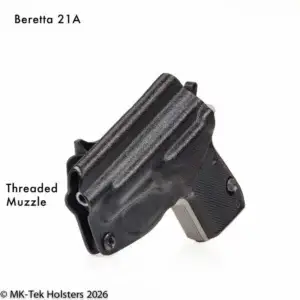 Threaded muzzle for 21a holster