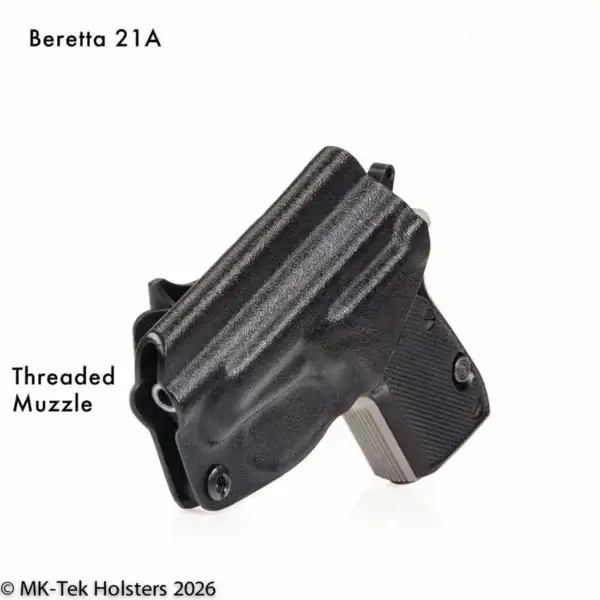 Threaded muzzle for 21a holster