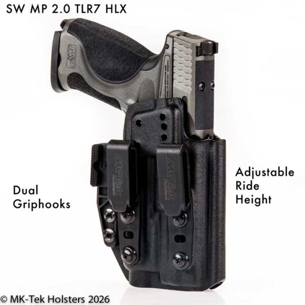 SW MP holster with adjustable options