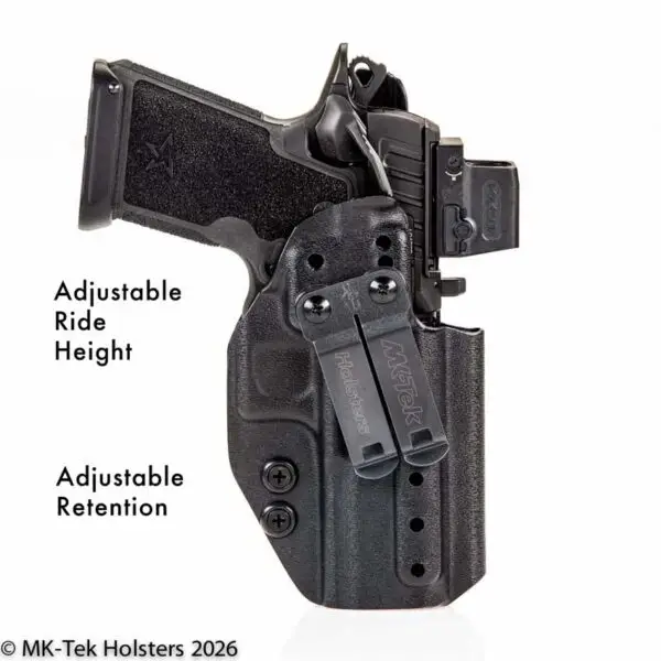 Staccato HD C4X IWB Holster for concealed carry with optics cut