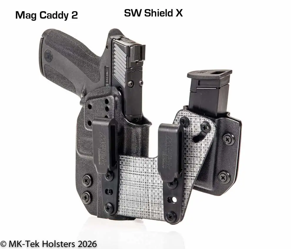 Mag Caddy 2 Appendix Holster for SW Shield X