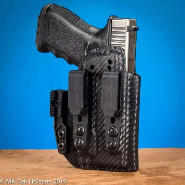 Glock 19 with Streamlight TLR7 or TLR8 IWB Holster Concealed Carry Holster